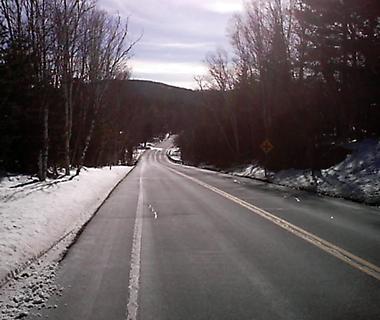 NY 8 Looking South from Bakers Mill